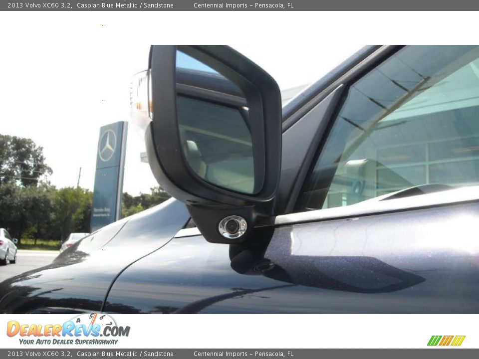 2013 Volvo XC60 3.2 Caspian Blue Metallic / Sandstone Photo #11