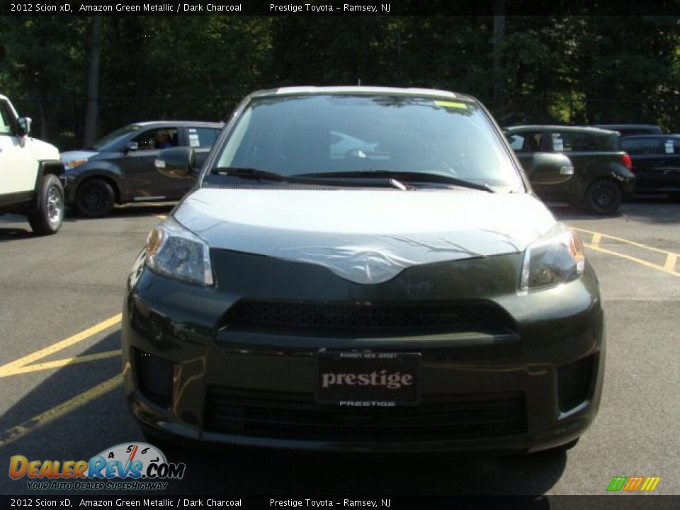 2012 Scion xD Amazon Green Metallic / Dark Charcoal Photo #2