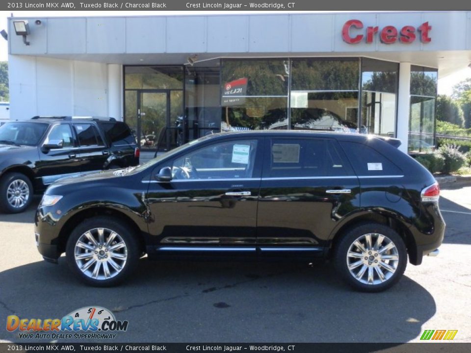 2013 Lincoln MKX AWD Tuxedo Black / Charcoal Black Photo #1