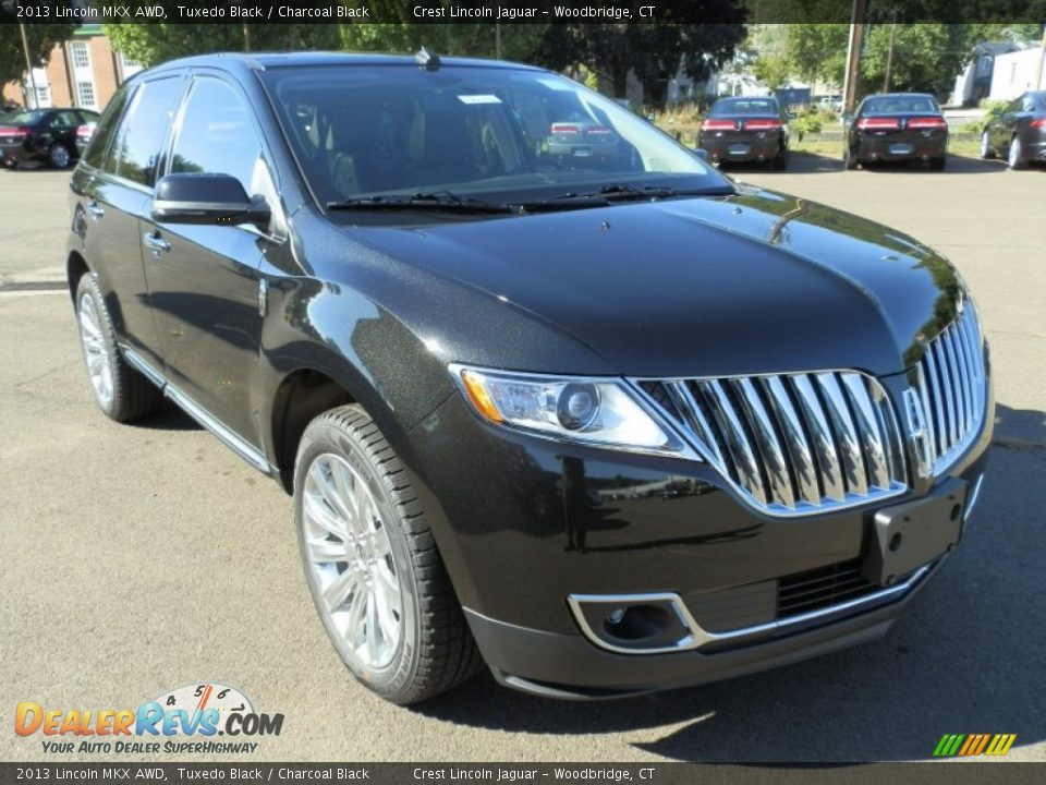 2013 Lincoln MKX AWD Tuxedo Black / Charcoal Black Photo #4