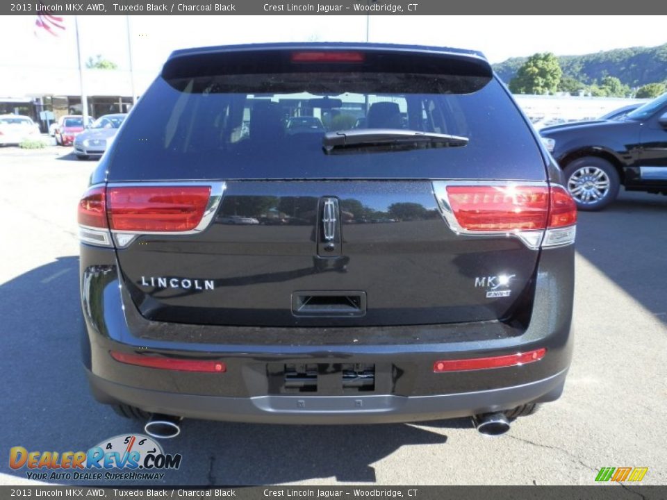 2013 Lincoln MKX AWD Tuxedo Black / Charcoal Black Photo #6