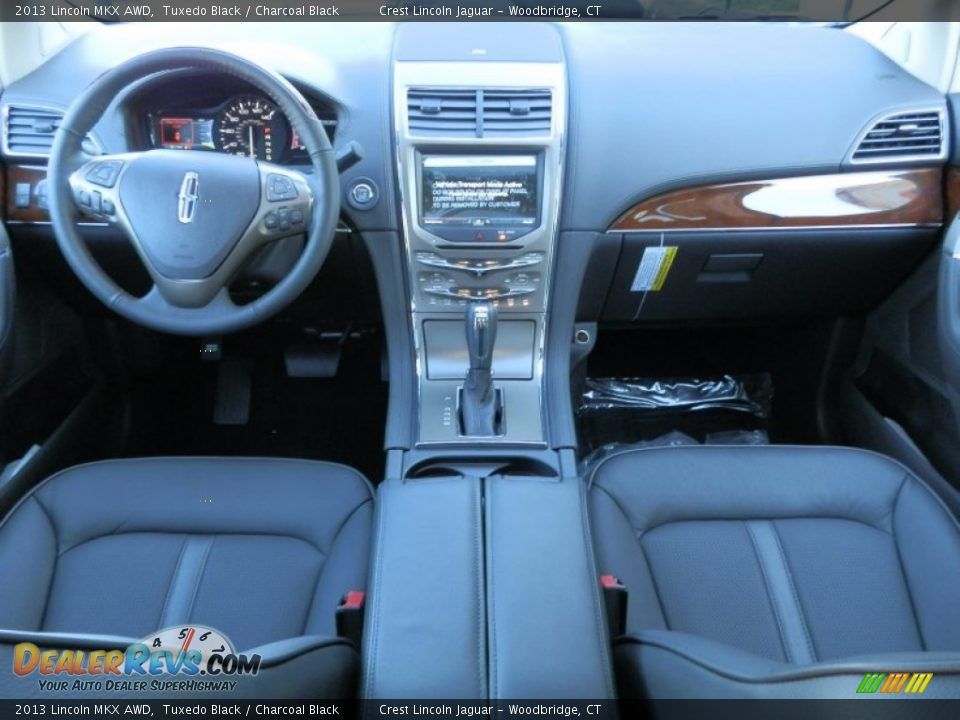 2013 Lincoln MKX AWD Tuxedo Black / Charcoal Black Photo #11