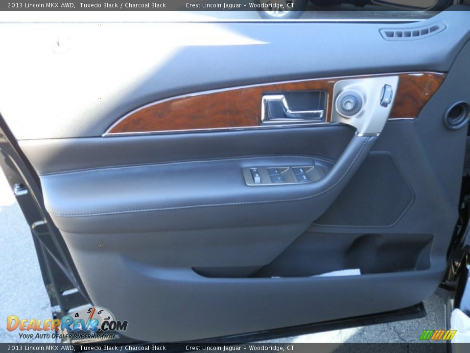 2013 Lincoln MKX AWD Tuxedo Black / Charcoal Black Photo #13