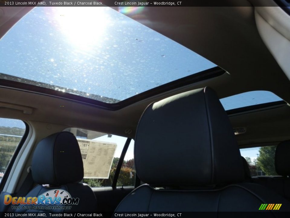 2013 Lincoln MKX AWD Tuxedo Black / Charcoal Black Photo #15