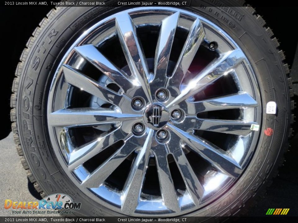 2013 Lincoln MKX AWD Tuxedo Black / Charcoal Black Photo #16