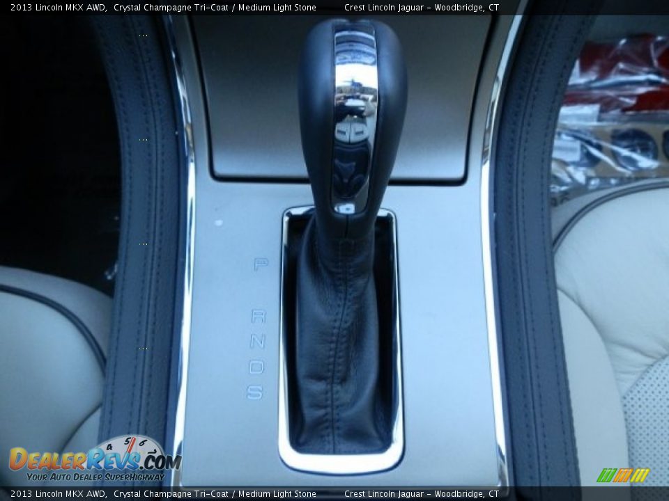 2013 Lincoln MKX AWD Crystal Champagne Tri-Coat / Medium Light Stone Photo #14