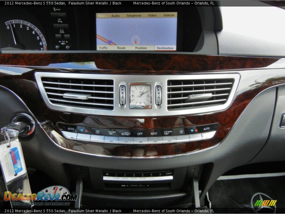 Controls of 2012 Mercedes-Benz S 550 Sedan Photo #10