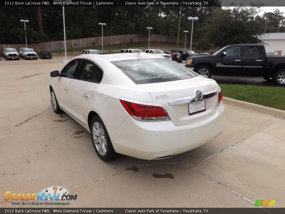 2013 Buick LaCrosse FWD White Diamond Tricoat / Cashmere Photo #3