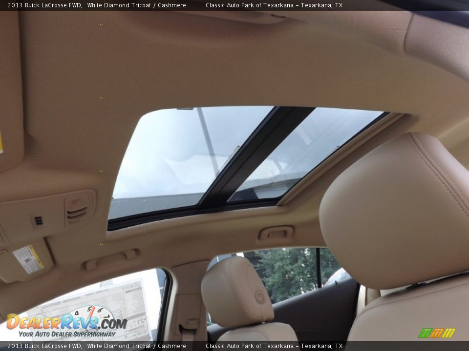2013 Buick LaCrosse FWD White Diamond Tricoat / Cashmere Photo #11