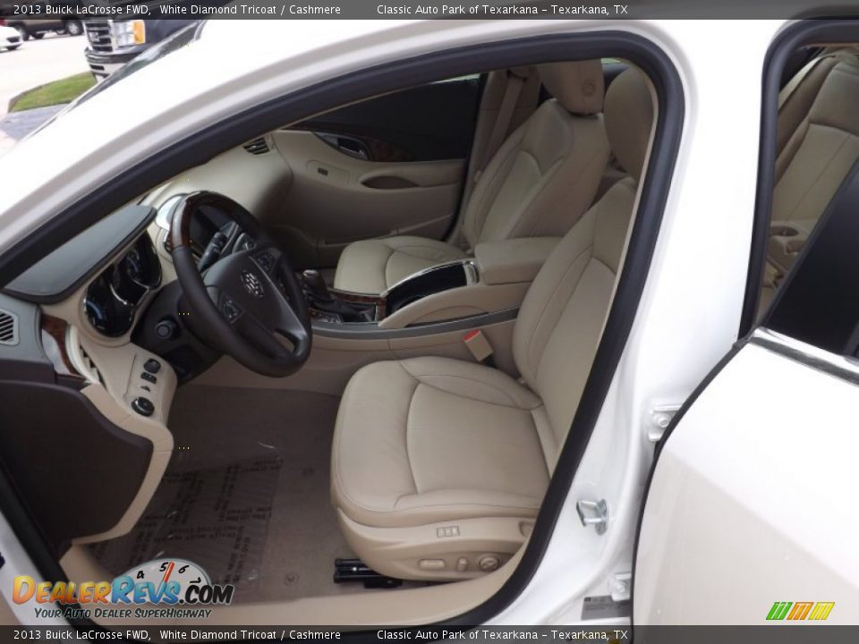 2013 Buick LaCrosse FWD White Diamond Tricoat / Cashmere Photo #12