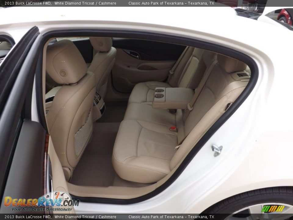 2013 Buick LaCrosse FWD White Diamond Tricoat / Cashmere Photo #14