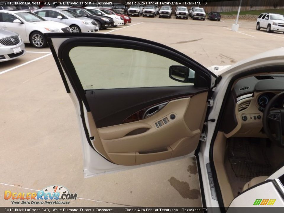 2013 Buick LaCrosse FWD White Diamond Tricoat / Cashmere Photo #15