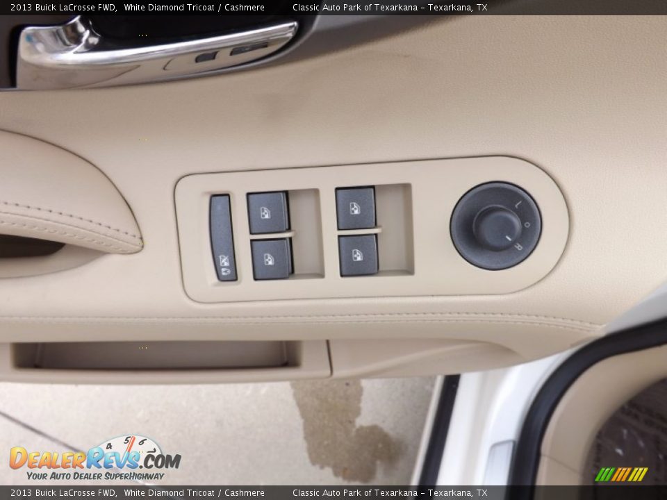 2013 Buick LaCrosse FWD White Diamond Tricoat / Cashmere Photo #16
