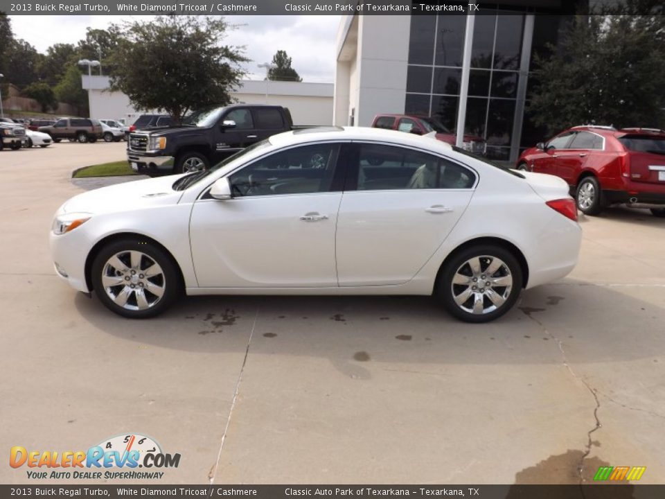 2013 Buick Regal Turbo White Diamond Tricoat / Cashmere Photo #2