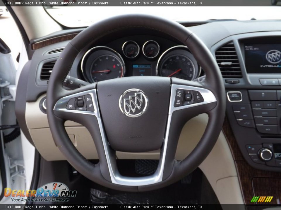 2013 Buick Regal Turbo Steering Wheel Photo #10