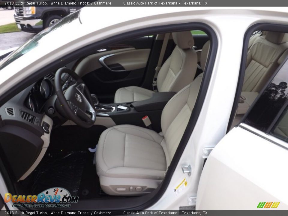 2013 Buick Regal Turbo White Diamond Tricoat / Cashmere Photo #12