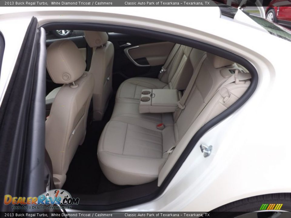 2013 Buick Regal Turbo White Diamond Tricoat / Cashmere Photo #14