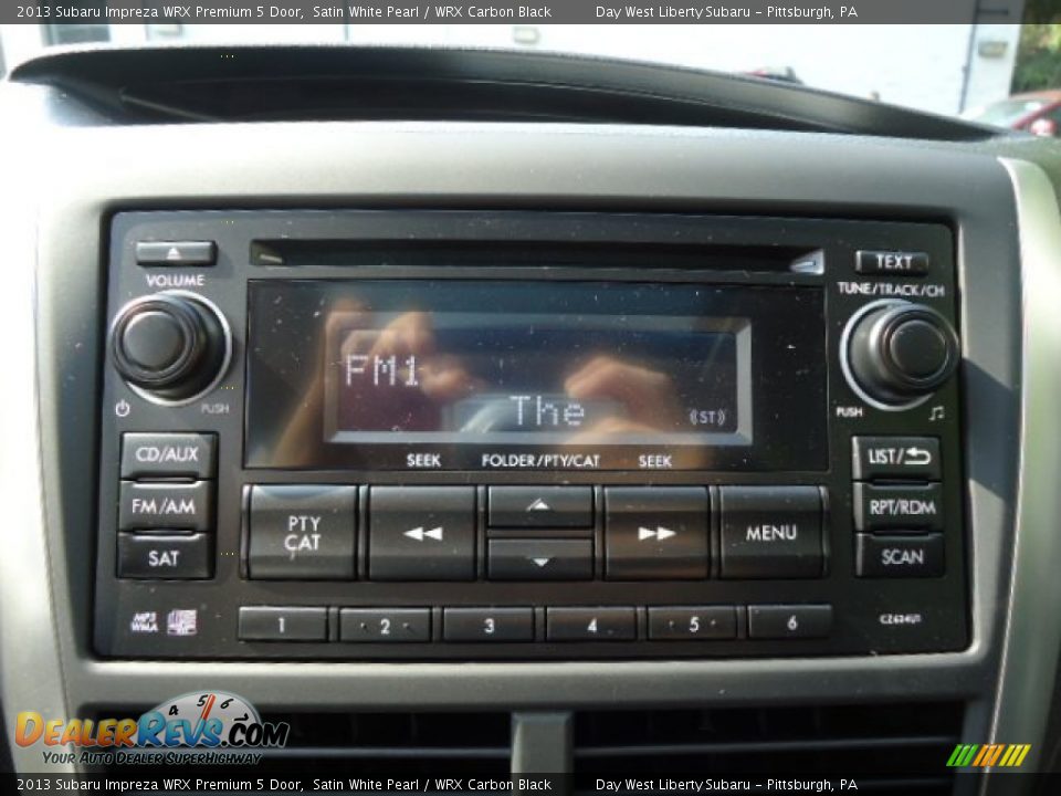 Audio System of 2013 Subaru Impreza WRX Premium 5 Door Photo #19