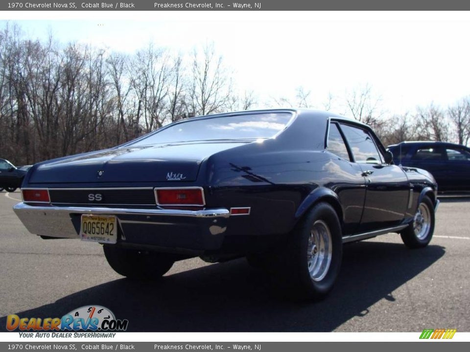 1970 Chevrolet Nova SS Cobalt Blue / Black Photo #5