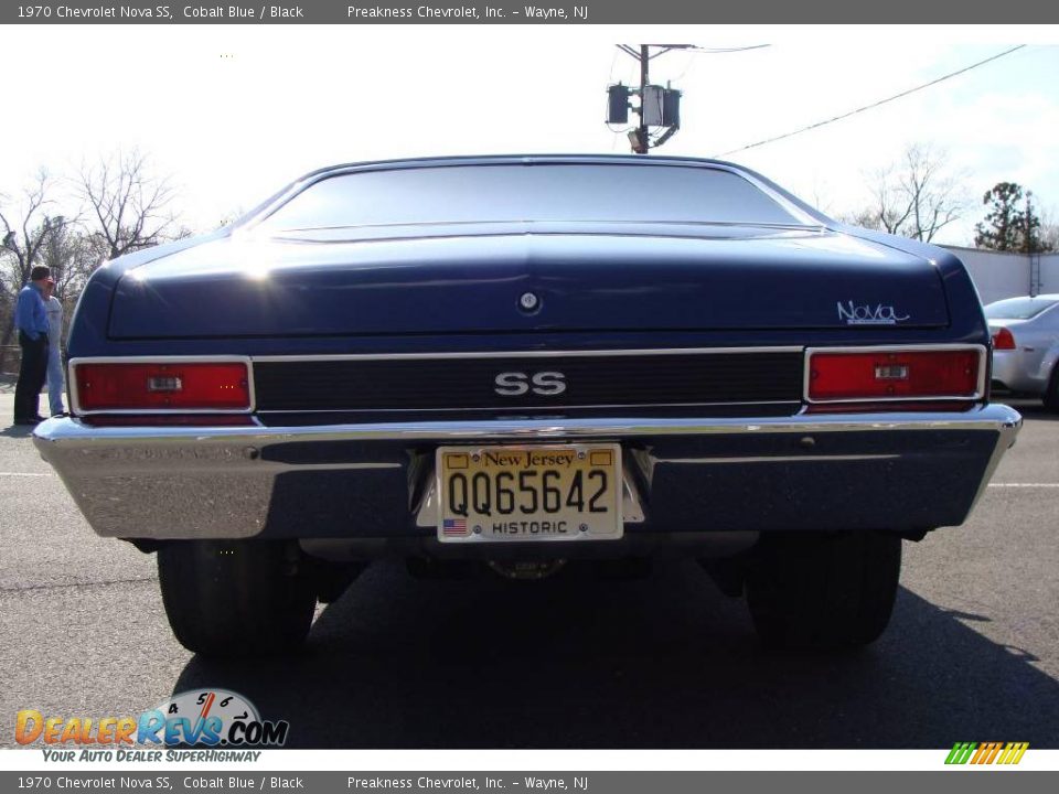 1970 Chevrolet Nova SS Cobalt Blue / Black Photo #6