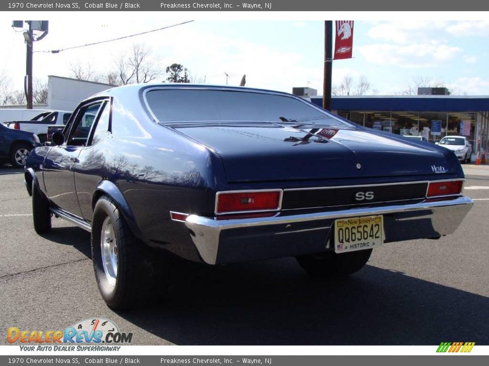 1970 Chevrolet Nova SS Cobalt Blue / Black Photo #7