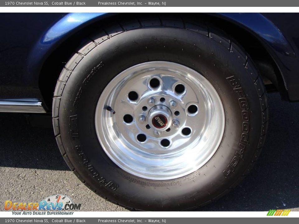 1970 Chevrolet Nova SS Cobalt Blue / Black Photo #9