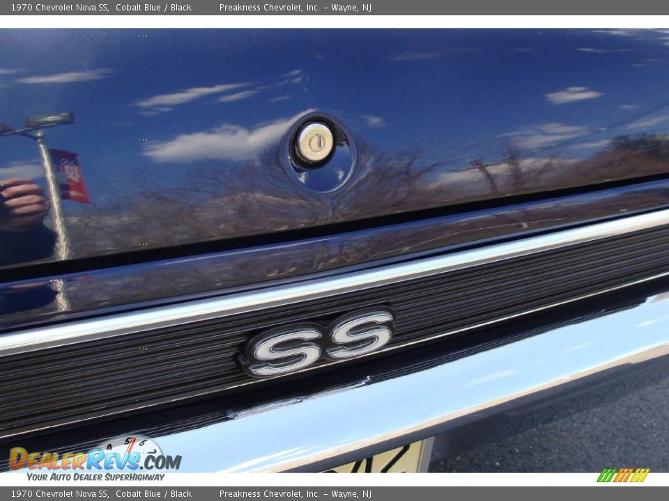 1970 Chevrolet Nova SS Cobalt Blue / Black Photo #12