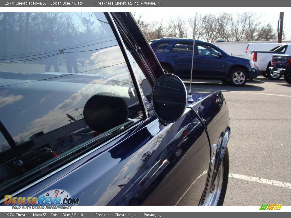 1970 Chevrolet Nova SS Cobalt Blue / Black Photo #13