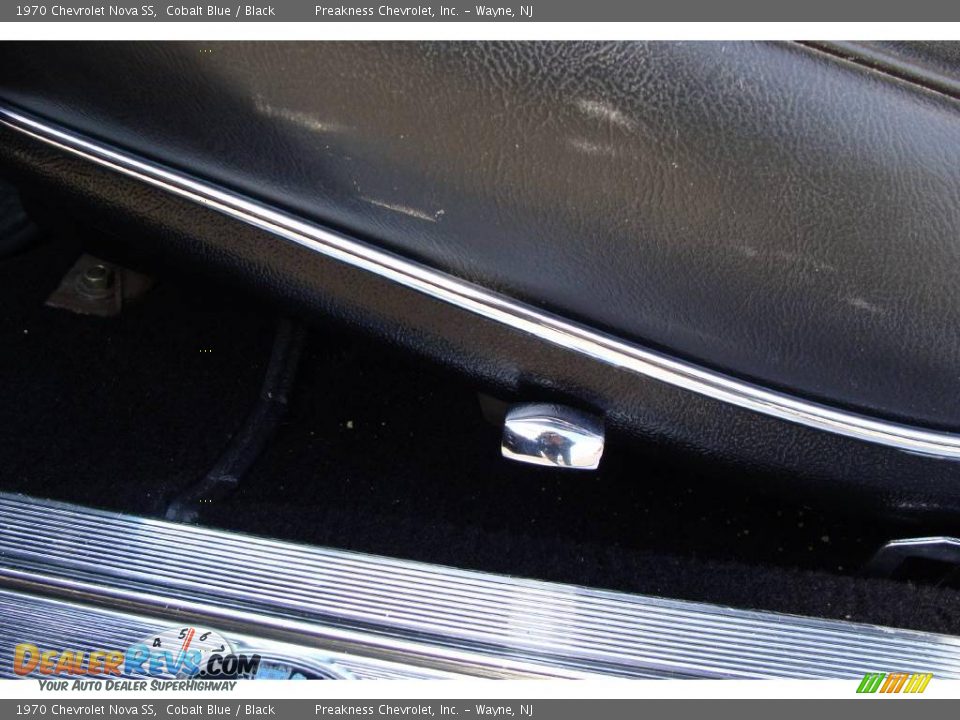 1970 Chevrolet Nova SS Cobalt Blue / Black Photo #16