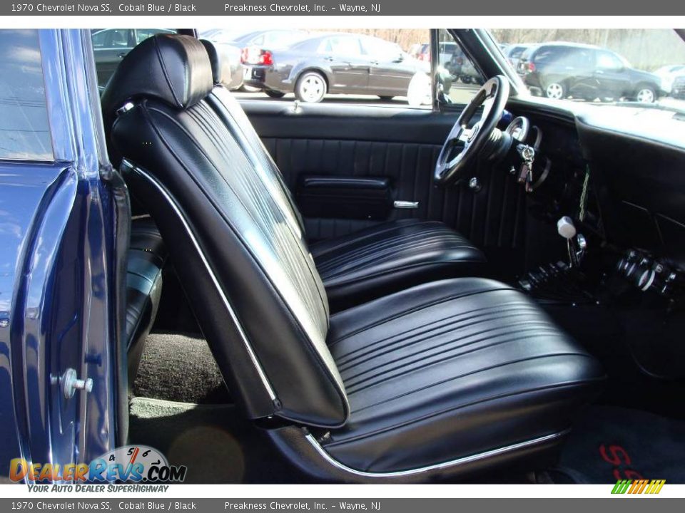 1970 Chevrolet Nova SS Cobalt Blue / Black Photo #18