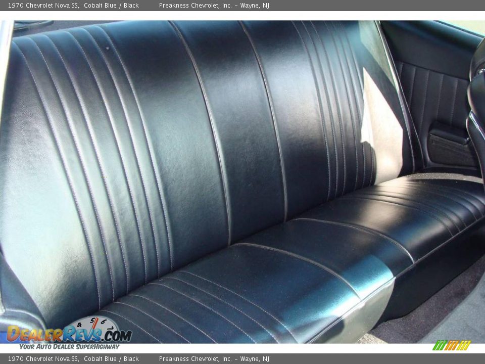 1970 Chevrolet Nova SS Cobalt Blue / Black Photo #20