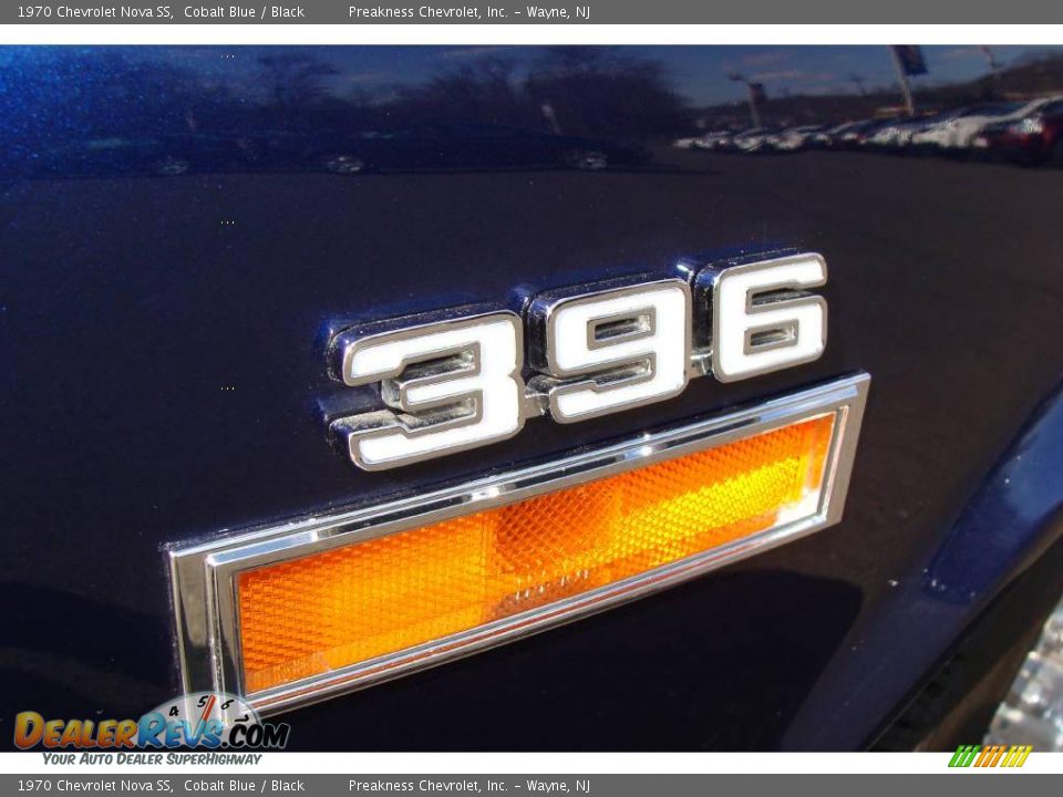 1970 Chevrolet Nova SS Cobalt Blue / Black Photo #28