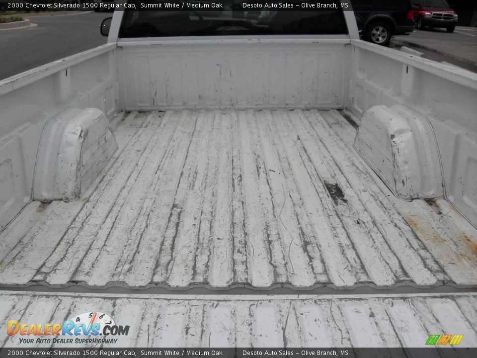 2000 Chevrolet Silverado 1500 Regular Cab Summit White / Medium Oak Photo #9