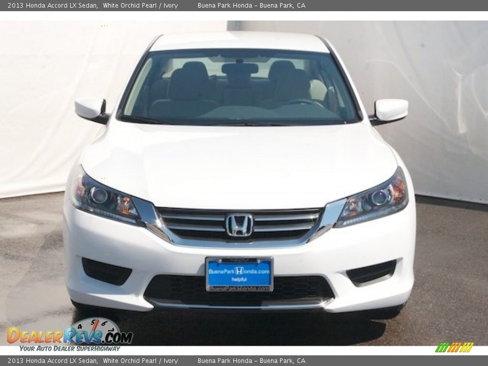 2013 Honda Accord LX Sedan White Orchid Pearl / Ivory Photo #2