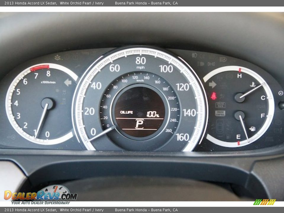 2013 Honda Accord LX Sedan Gauges Photo #17