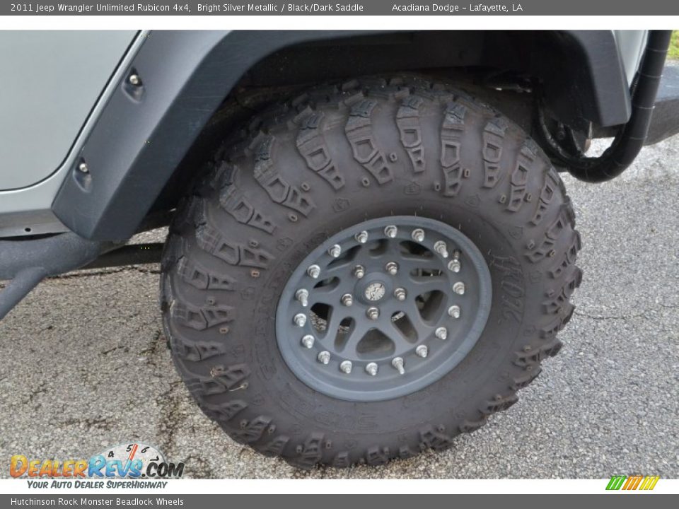 Hutchinson Rock Monster Beadlock Wheels 2011 Jeep Wrangler Unlimited