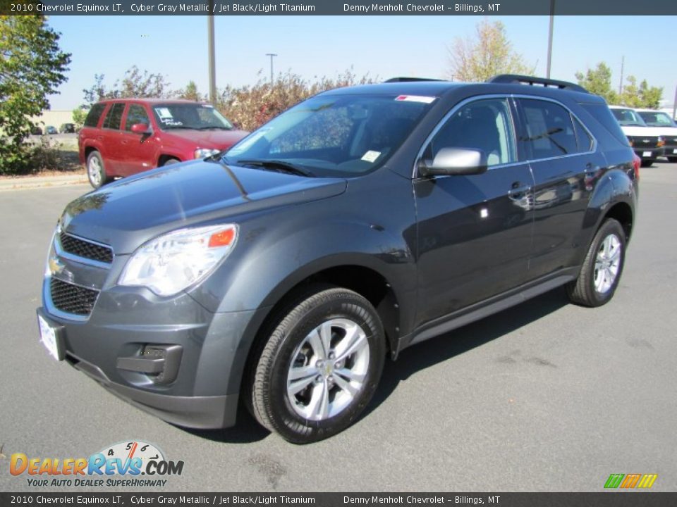 2010 Chevrolet Equinox LT Cyber Gray Metallic / Jet Black/Light Titanium Photo #1