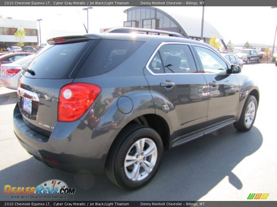 2010 Chevrolet Equinox LT Cyber Gray Metallic / Jet Black/Light Titanium Photo #5