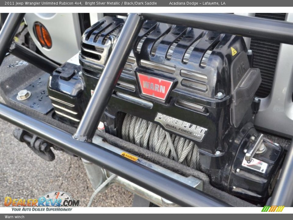 Warn winch - 2011 Jeep Wrangler Unlimited