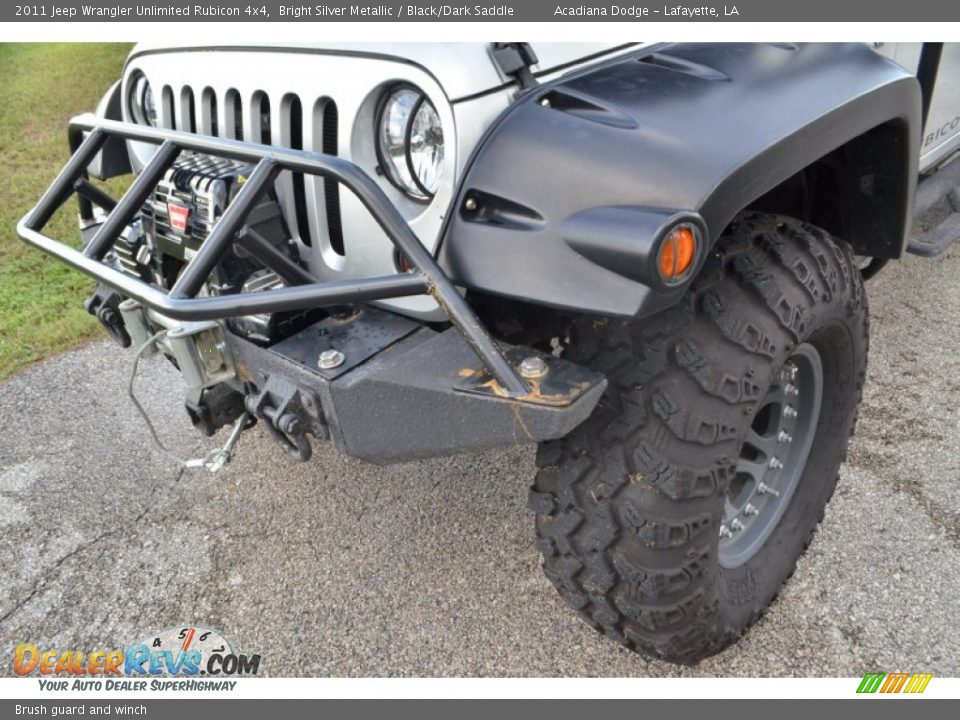 Brush guard and winch - 2011 Jeep Wrangler Unlimited