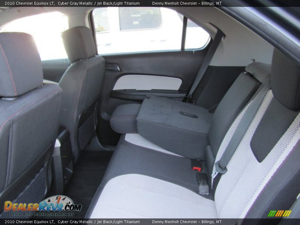 2010 Chevrolet Equinox LT Cyber Gray Metallic / Jet Black/Light Titanium Photo #11