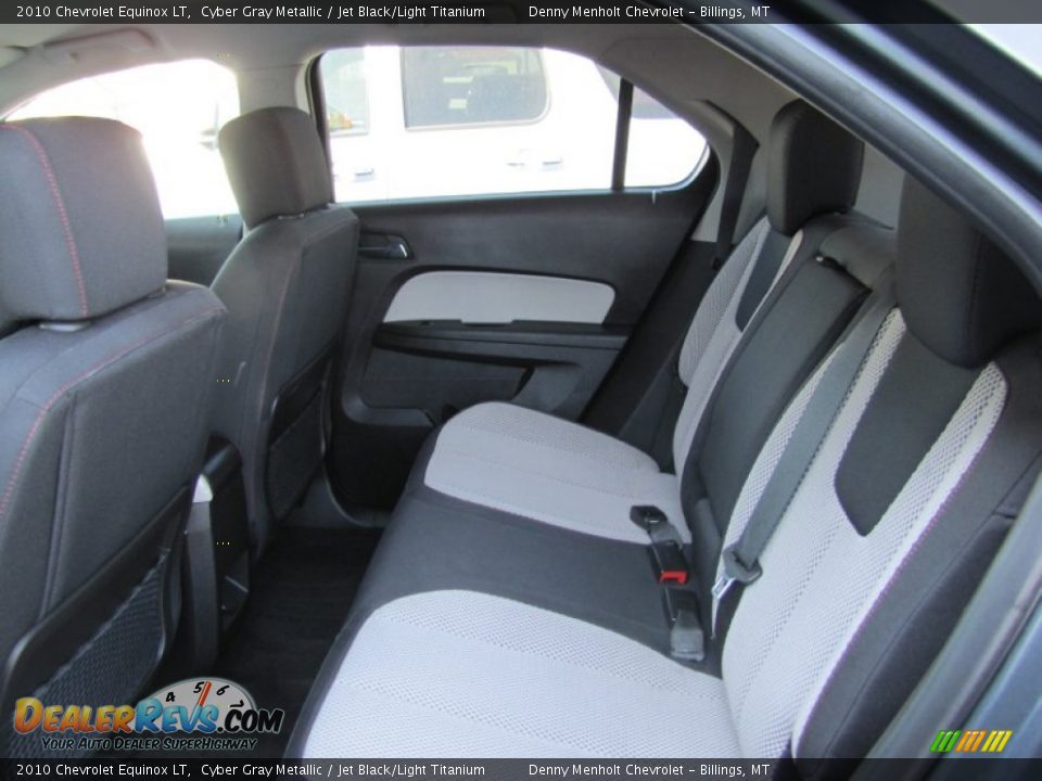 2010 Chevrolet Equinox LT Cyber Gray Metallic / Jet Black/Light Titanium Photo #12