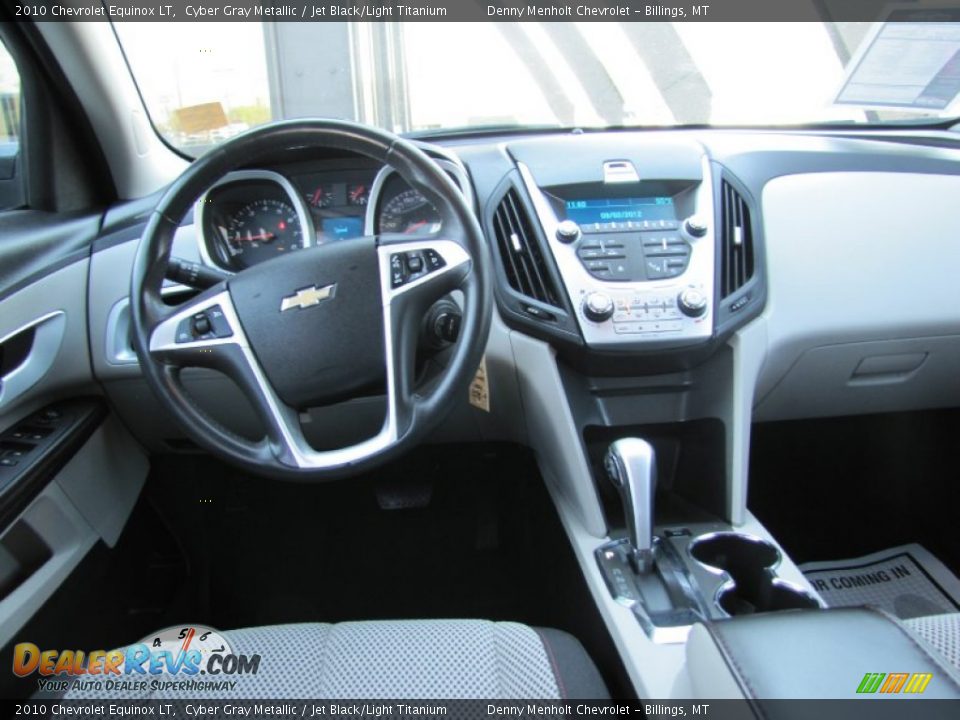 2010 Chevrolet Equinox LT Cyber Gray Metallic / Jet Black/Light Titanium Photo #13