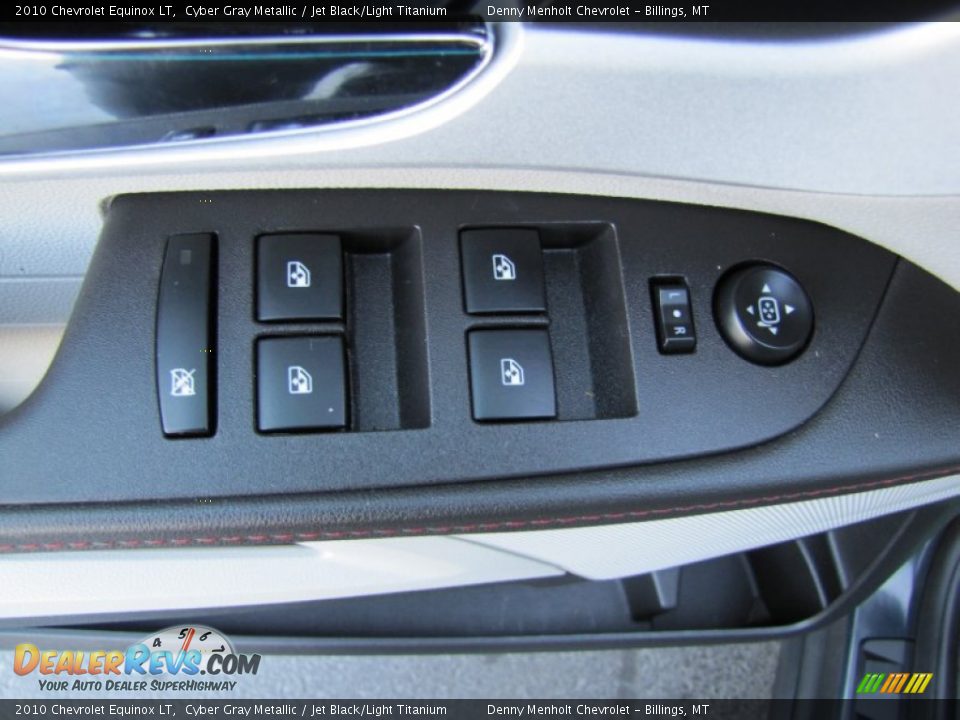 2010 Chevrolet Equinox LT Cyber Gray Metallic / Jet Black/Light Titanium Photo #15