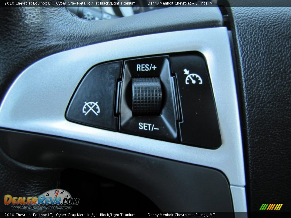 2010 Chevrolet Equinox LT Cyber Gray Metallic / Jet Black/Light Titanium Photo #16