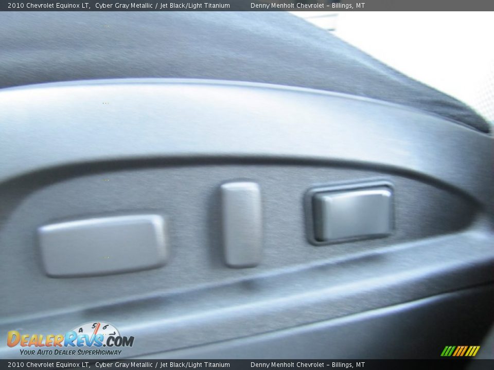 2010 Chevrolet Equinox LT Cyber Gray Metallic / Jet Black/Light Titanium Photo #17