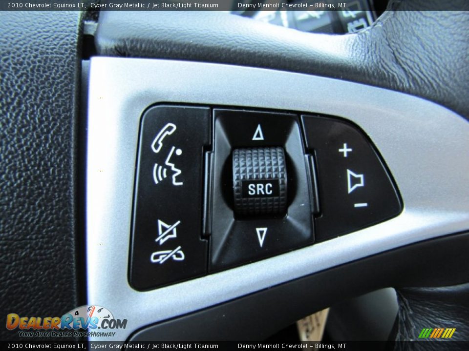 2010 Chevrolet Equinox LT Cyber Gray Metallic / Jet Black/Light Titanium Photo #18