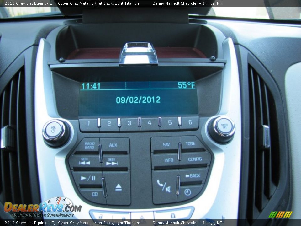 2010 Chevrolet Equinox LT Cyber Gray Metallic / Jet Black/Light Titanium Photo #20