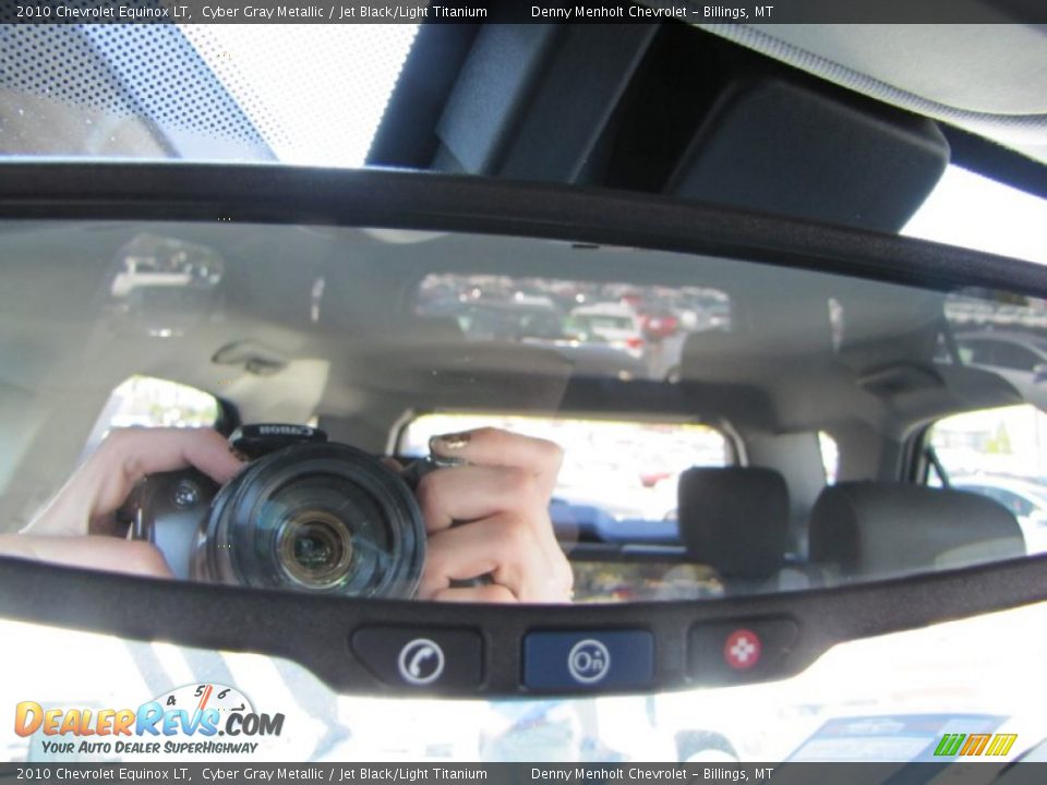 2010 Chevrolet Equinox LT Cyber Gray Metallic / Jet Black/Light Titanium Photo #24