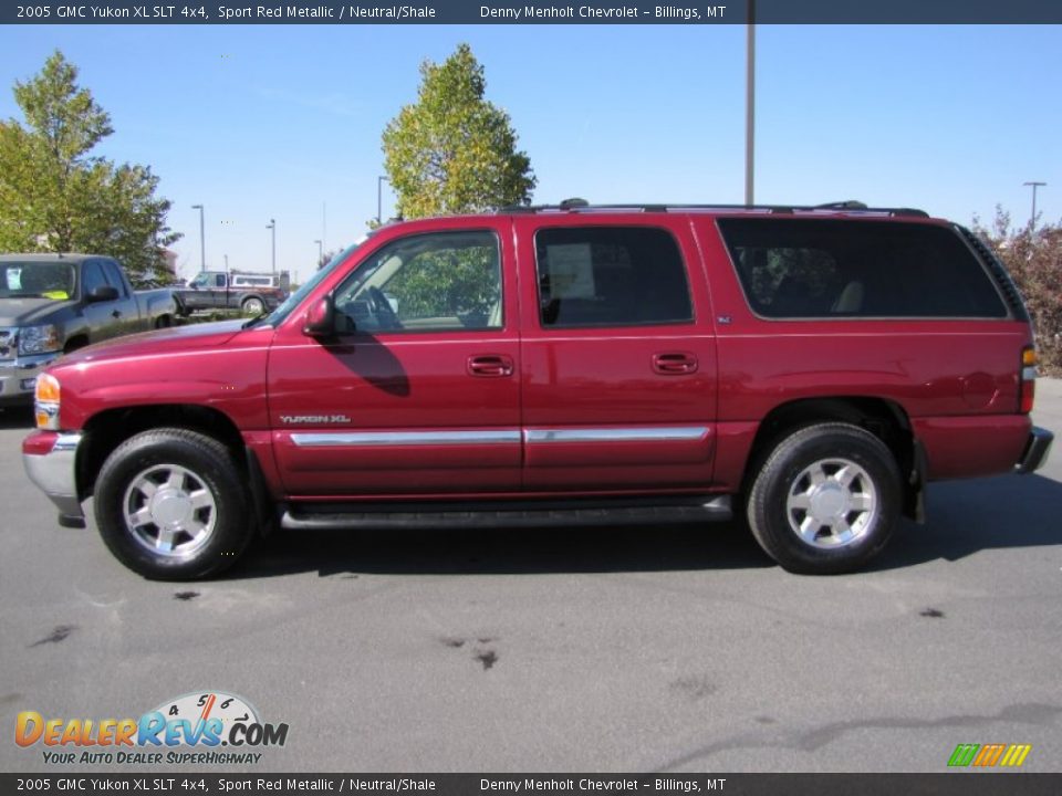 2005 GMC Yukon XL SLT 4x4 Sport Red Metallic / Neutral/Shale Photo #2